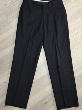 Slates Flat Front Wool Blend Dress Pants. Sz 32/32